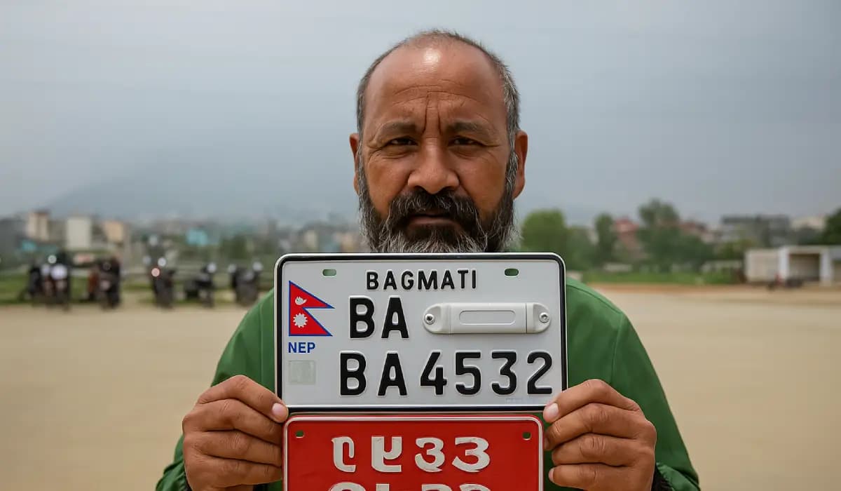 Embossed Number Plates Mandatory in Nepal from Asoj 1: Govt Decision