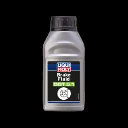 DOT 5.1 Brake Fluid 250 ml for Cars & Motorcycles | High Performance