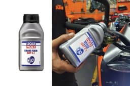 DOT 5.1 Brake Fluid 250 ml for Cars & Motorcycles | High Performance
