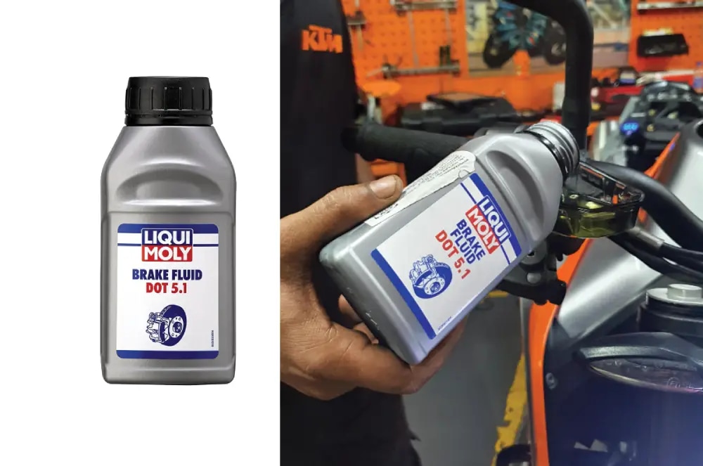 DOT 5.1 Brake Fluid 250 ml for Cars & Motorcycles | High Performance