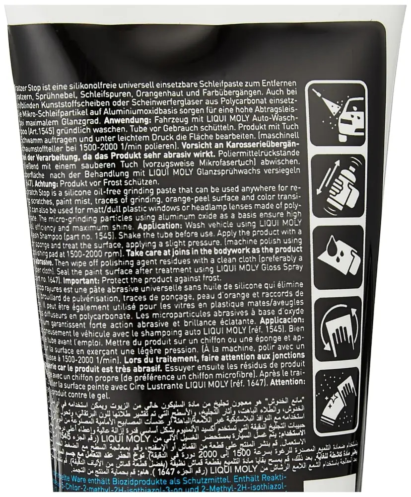 Scratch Stop Silicone-Free Scratch Remover Polish 200ML