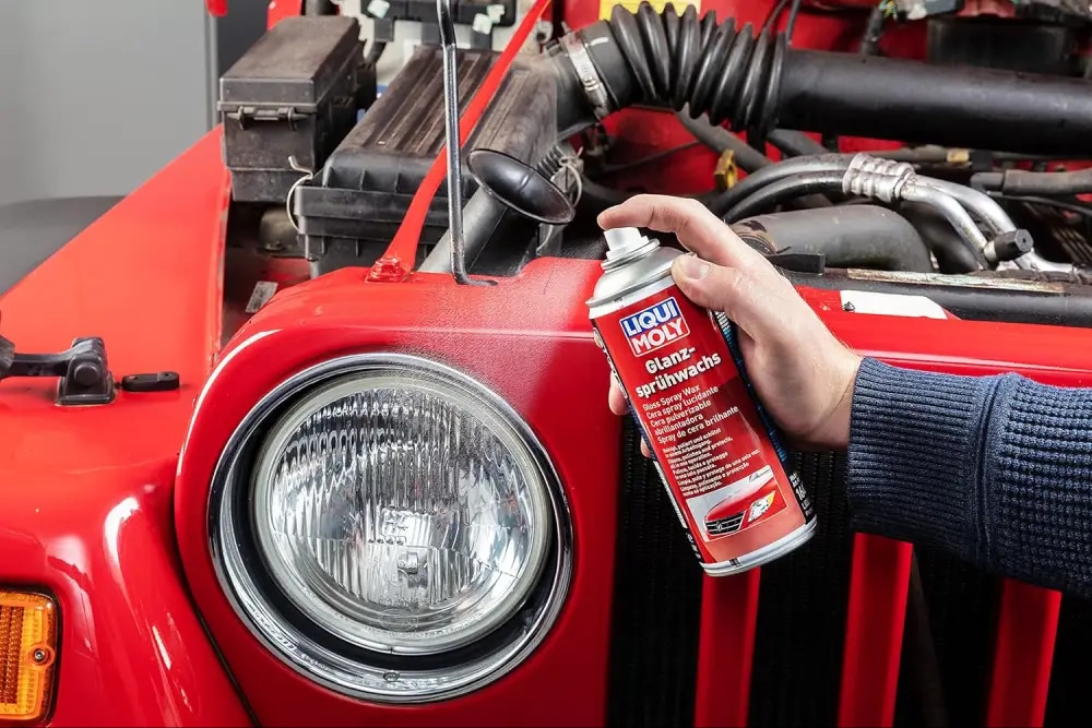 Gloss Spray Wax, High-Shine Paint Sealant & Cleaner 400ML